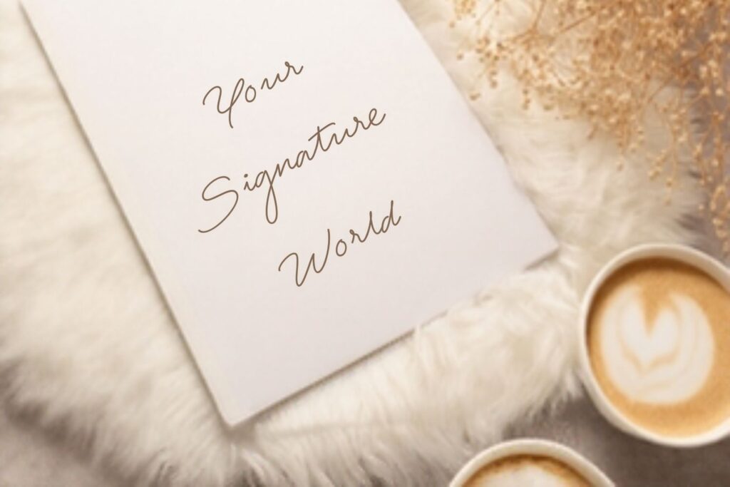 Your Signature World Picture